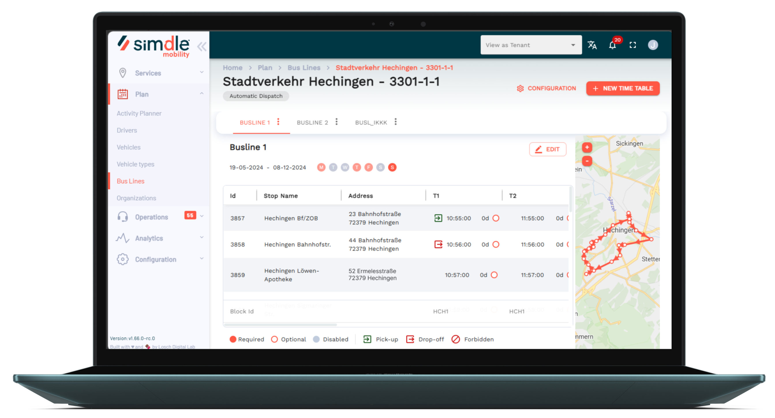 What is line-based DRT?