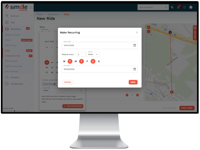The Optimised Booking Flow for DRT Operations 